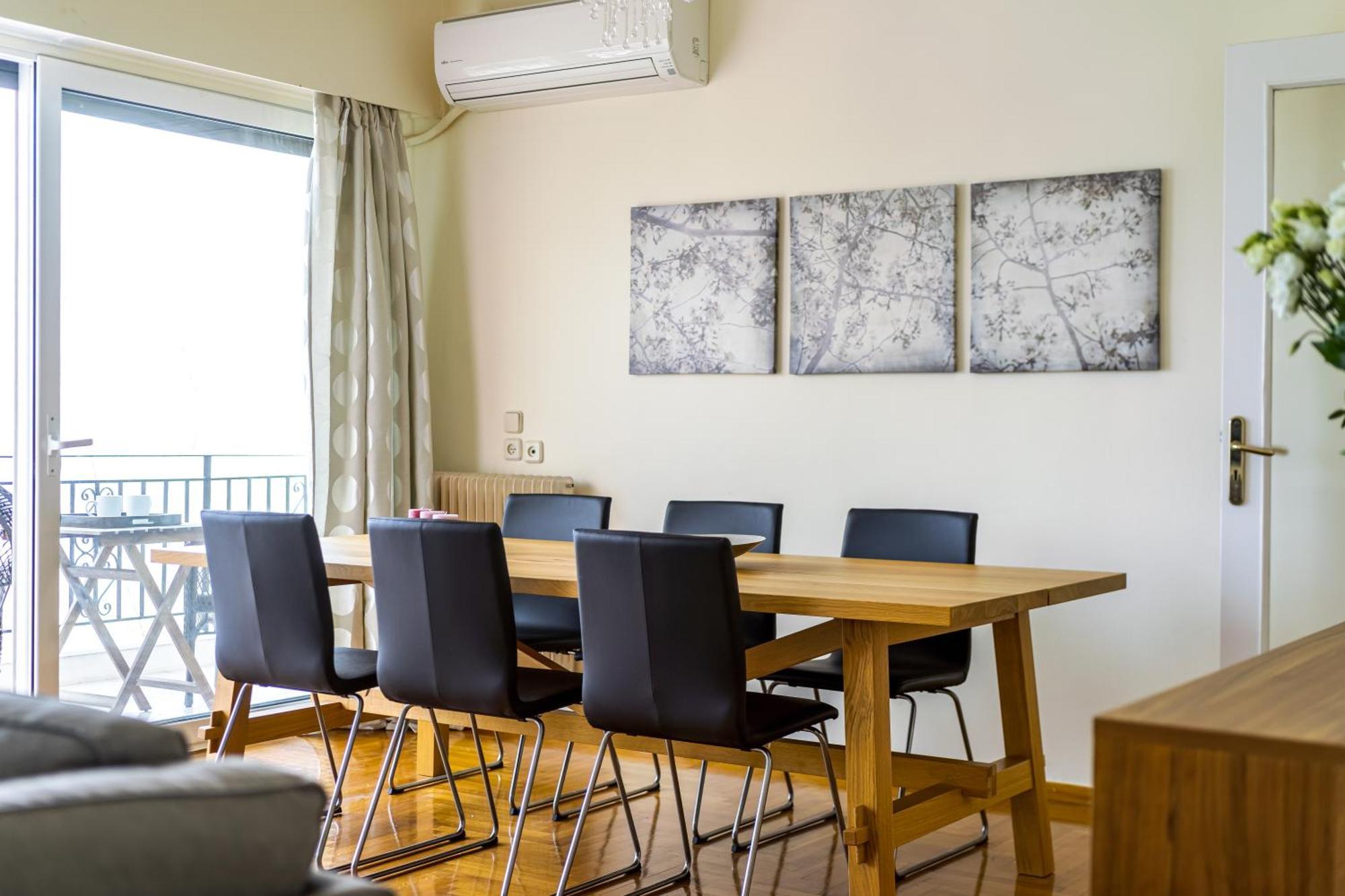 Bright Central Apartment With Splendid Sea View! Chalkís Esterno foto