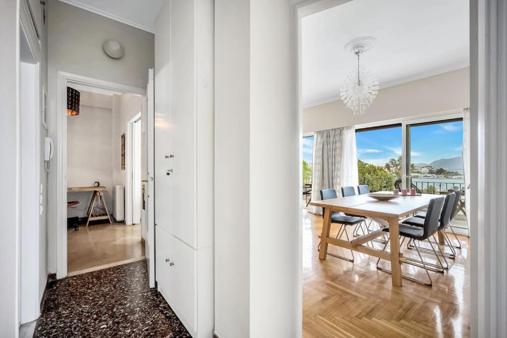 Bright Central Apartment With Splendid Sea View! Chalkís Esterno foto