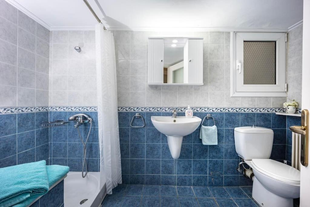 Bright Central Apartment With Splendid Sea View! Chalkís Esterno foto