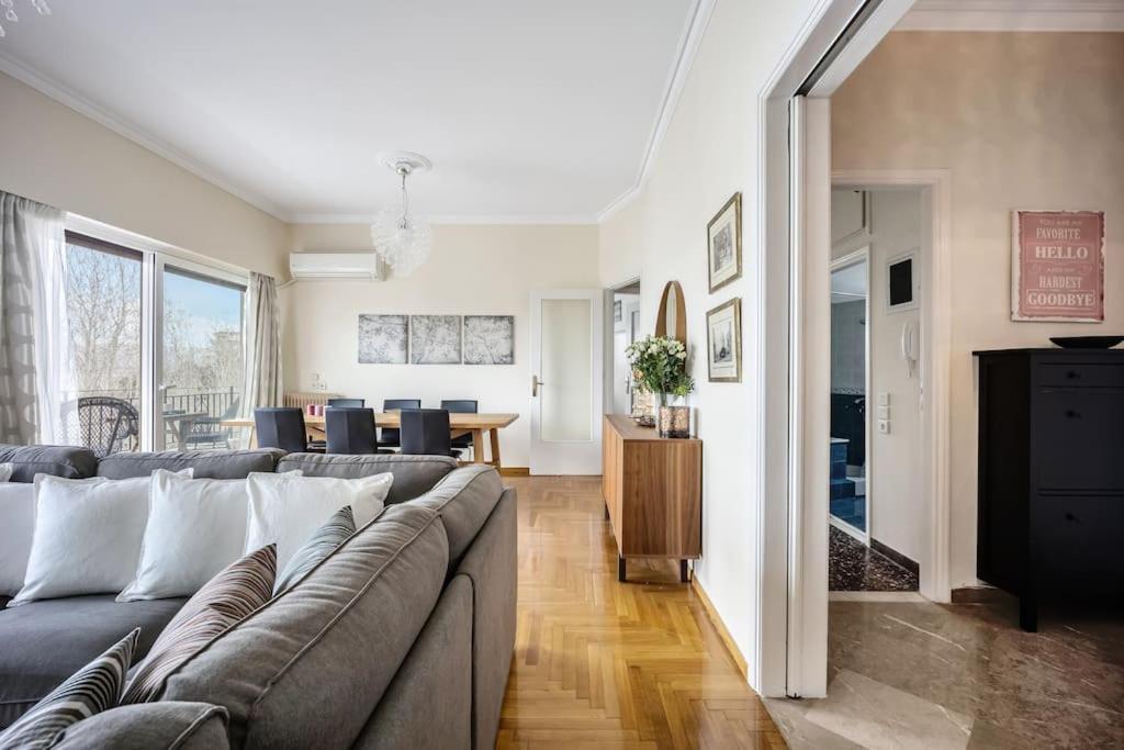 Bright Central Apartment With Splendid Sea View! Chalkís Esterno foto