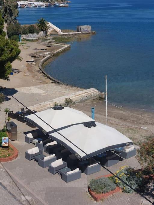 Bright Central Apartment With Splendid Sea View! Chalkís Esterno foto