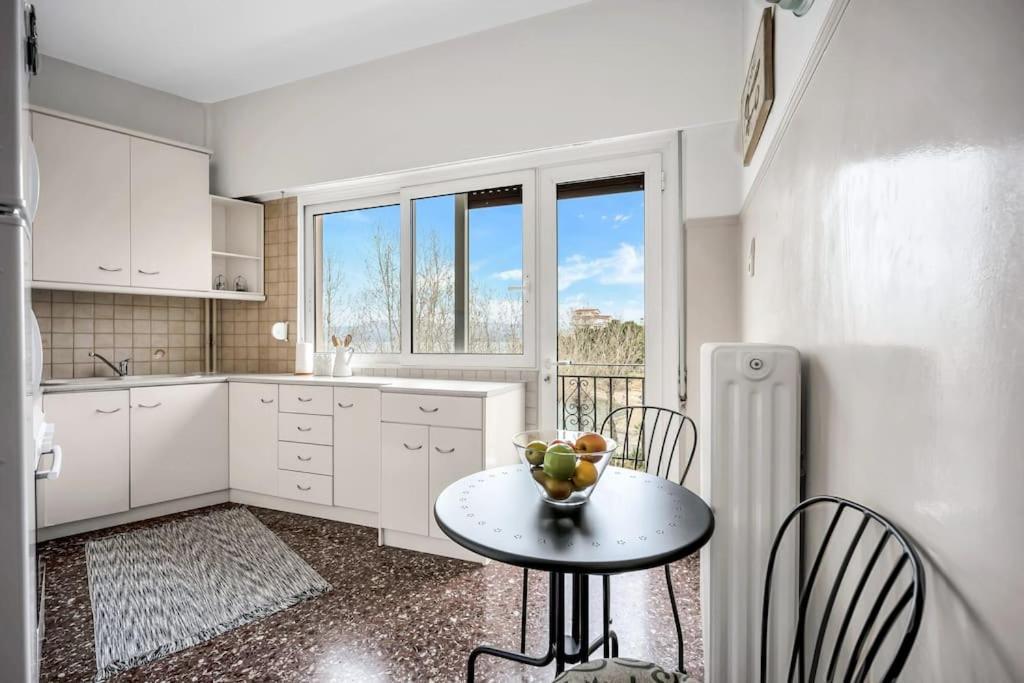 Bright Central Apartment With Splendid Sea View! Chalkís Esterno foto