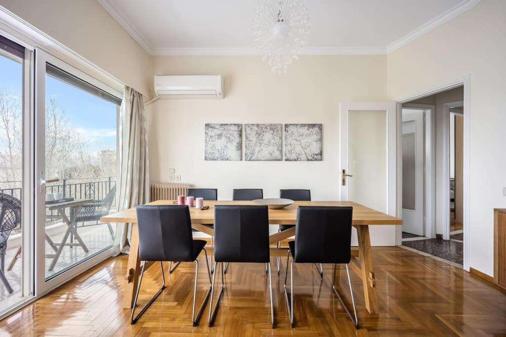 Bright Central Apartment With Splendid Sea View! Chalkís Esterno foto